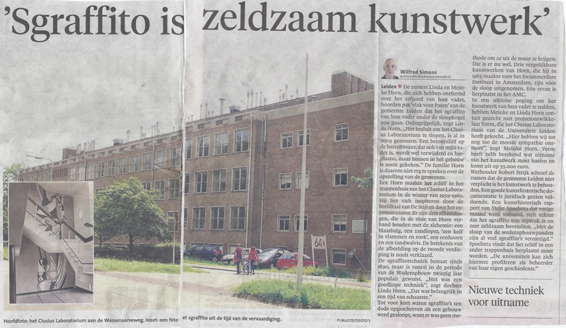 Artikel Leidsch Dagblad