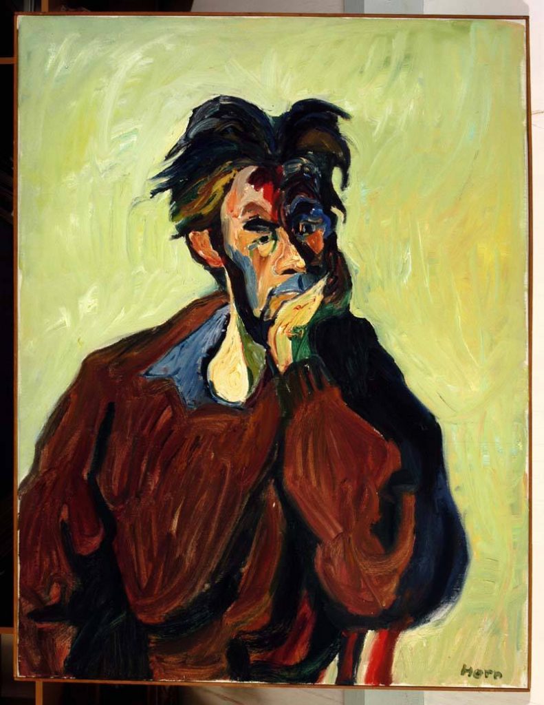 Lex Horn portret van Bataaf Westerhuis 1962