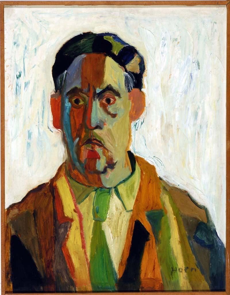 Lex Horn, portret van Han Wezelaar, 1958